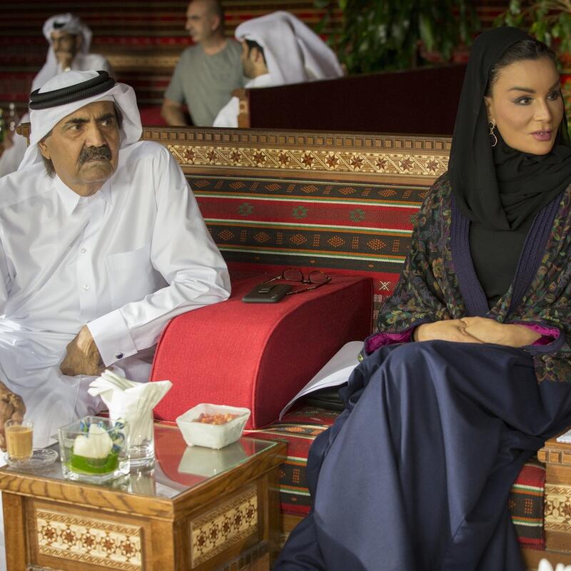 Their Highnesses attend Longines Global Tour Grand Prix Finals 2018