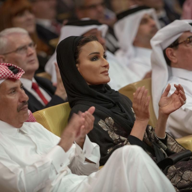 HH Sheikha Moza attends 10-year anniversary concert of Qatar Philharmonic Orchestra