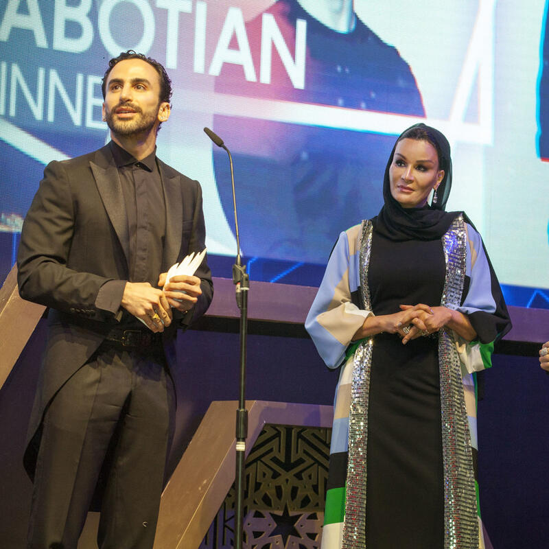 HH Sheikha Moza participates at inaugural Fashion Trust Arabia awards