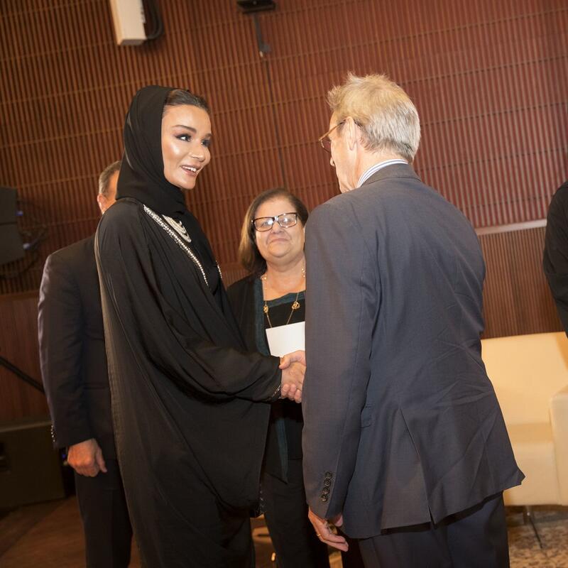 HH Sheikha Moza attends celebration of Georgetown University in Qatar's research impact