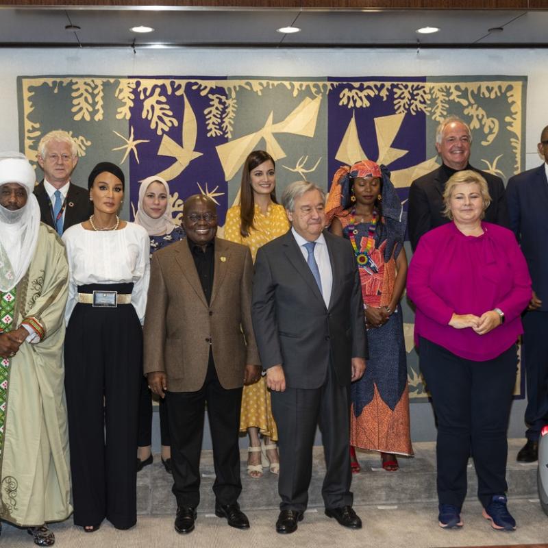 HH Sheikha Moza attends Sustainable Development Goals Advocacy meeting at UN