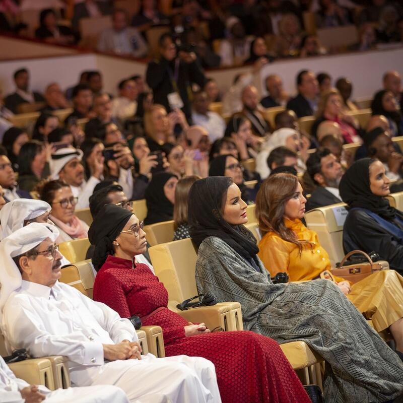 صاحبة السمو تشهد ختام النسخة التاسعة من مؤتمر وايز 2019