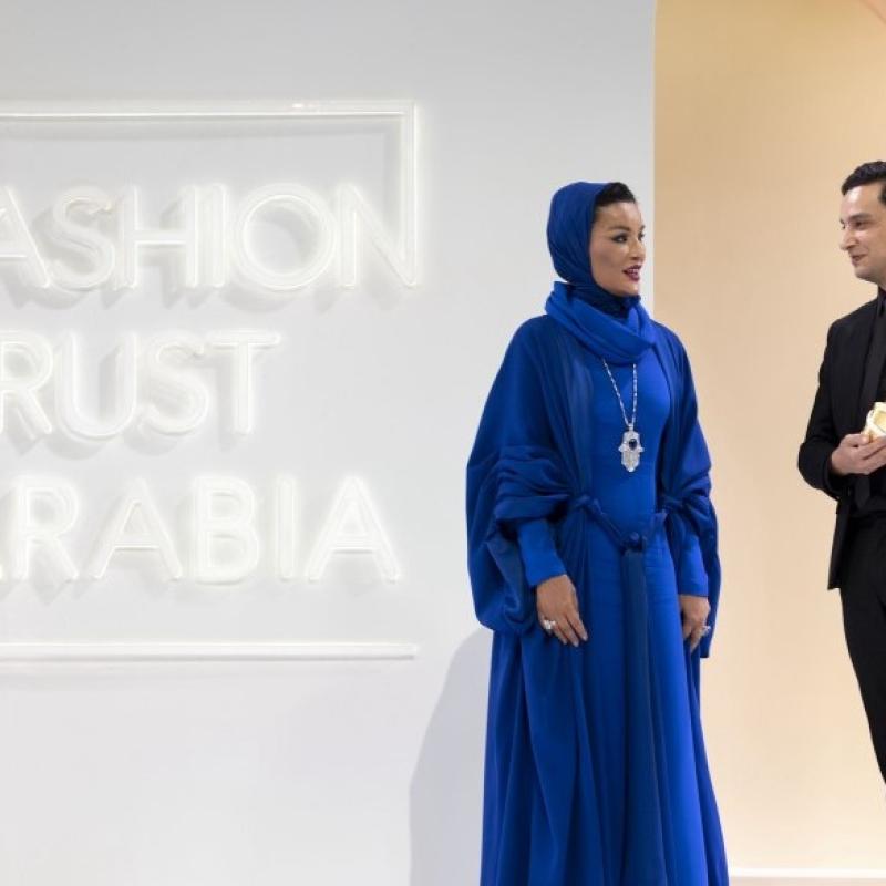 HH Sheikha Moza attends Fashion Trust Arabia awards gala