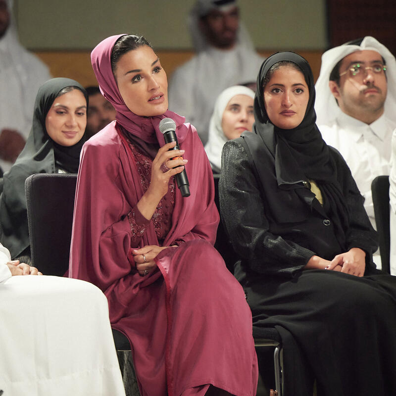 صاحبة السمو تُشارك في ملتقى خريجي مؤسسة قطر السنوي