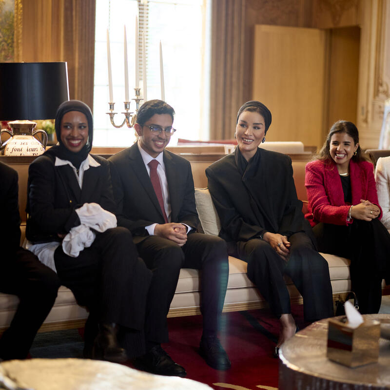 Her Highness Meets QF Alumni in The US