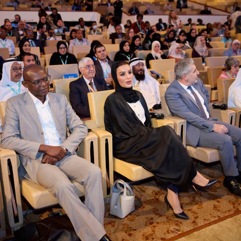صاحبة السمو تشهد افتتاح المؤتمر العالمي للأخلاقيات الطبية والحيوية السابع عشر