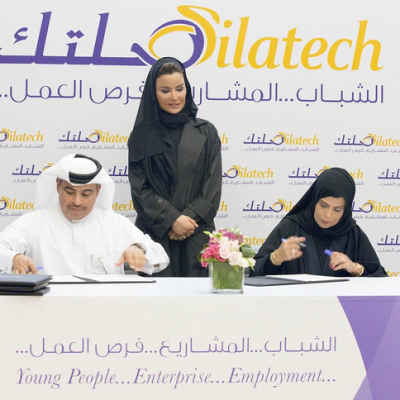 HH Sheikha Moza chairs Silatech board meeting 