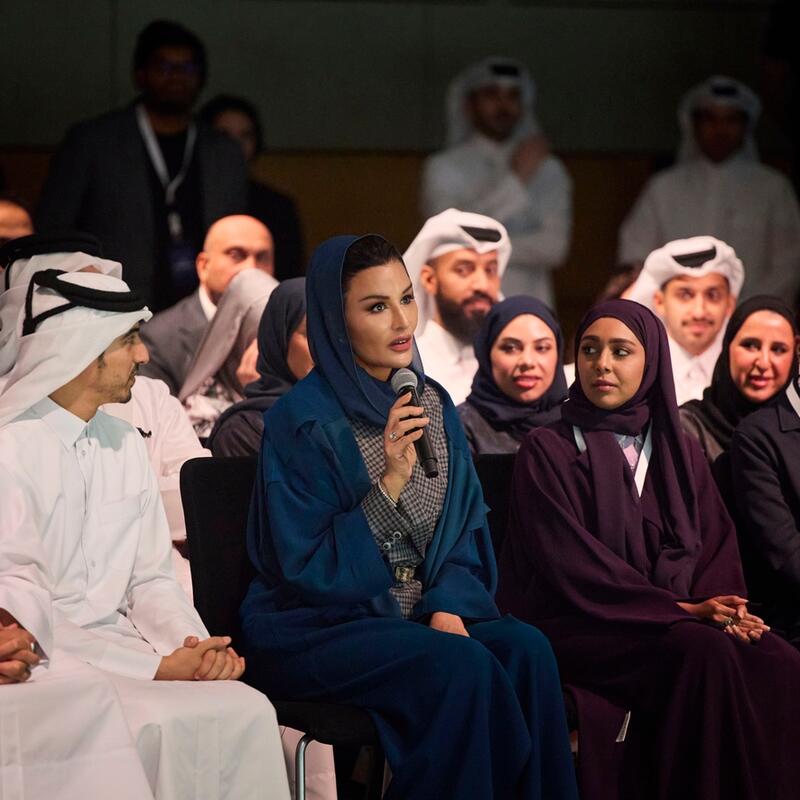 Her Highness Sheikha Moza Bint Nasser Attends QF’s Annual Alumni Forum