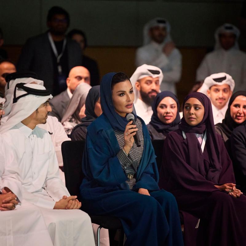 Her Highness Sheikha Moza Bint Nasser Attends QF’s Annual Alumni Forum
