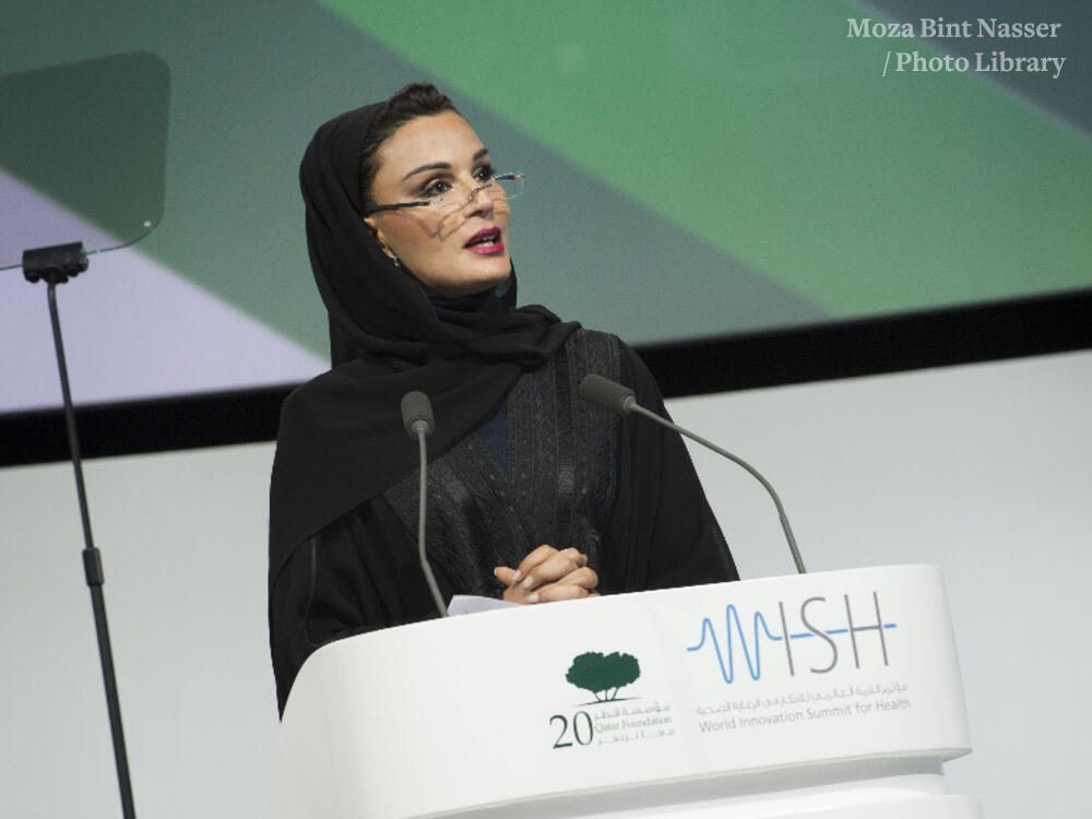 HH Sheikha Moza opens the World Innovation Summit for Health (WISH)