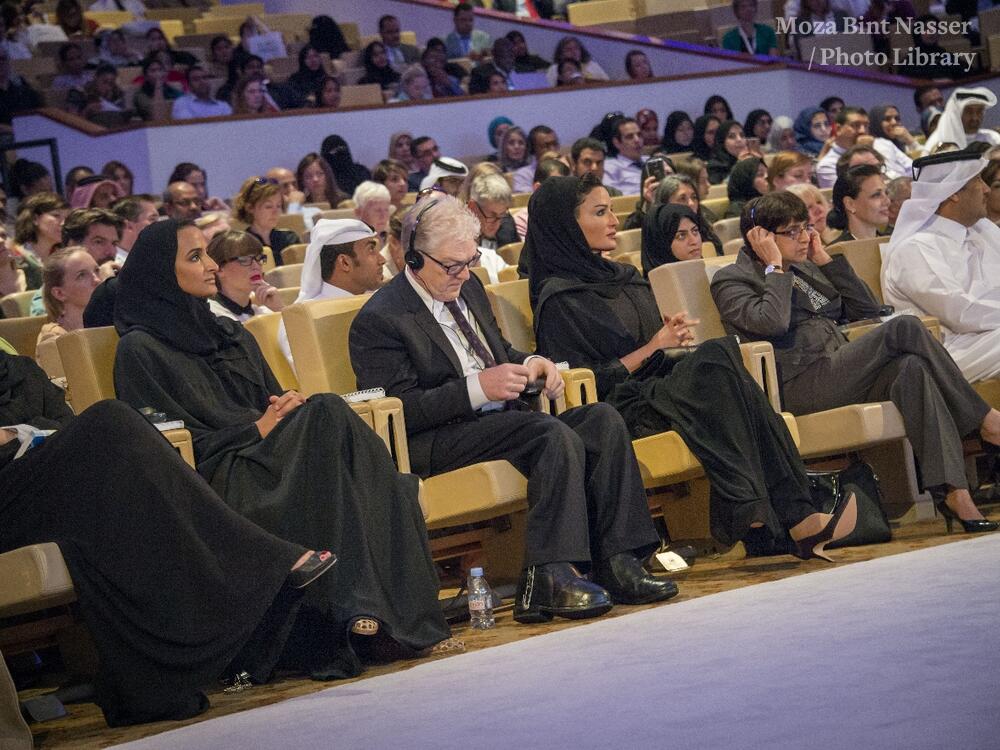 HH Sheikha Moza attends Second Annual Teaching and Learning Forum