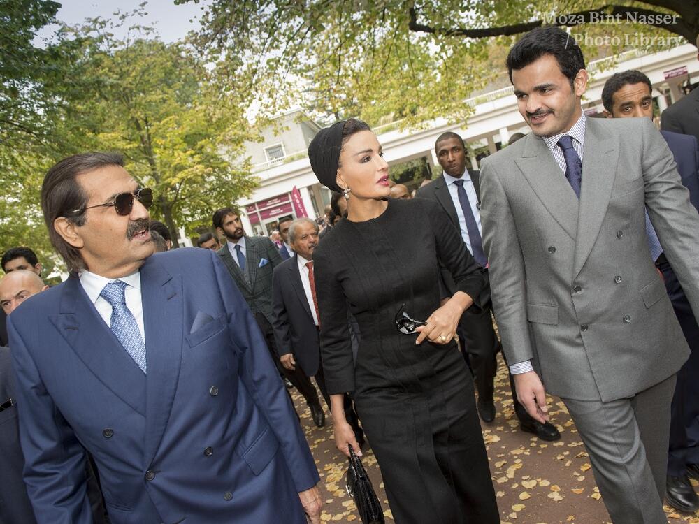 HH The Father Emir, HH Sheikha Moza attend closing events of Qatar Prix De L'Arc De Triomphe 