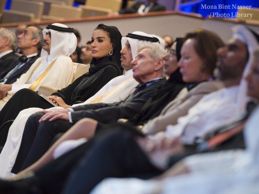 HH Sheikha Moza attends opening ceremony of Isqua Conference 2015 