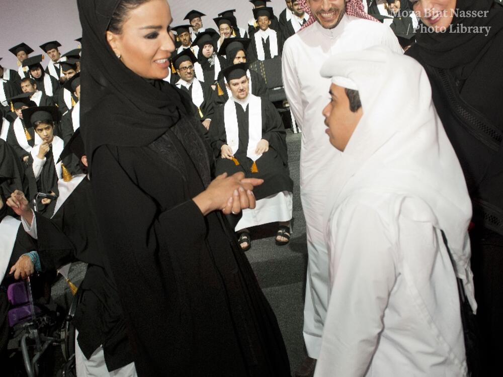 HH Sheikha Moza Witnesses Shafallah Center Graduation Ceremony