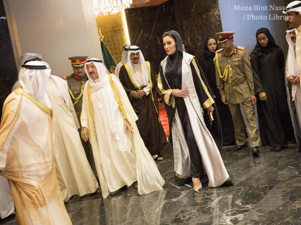 HH Sheikha Moza atends opening of Jabir Al Ahmed Cultural Centre in Kuwait