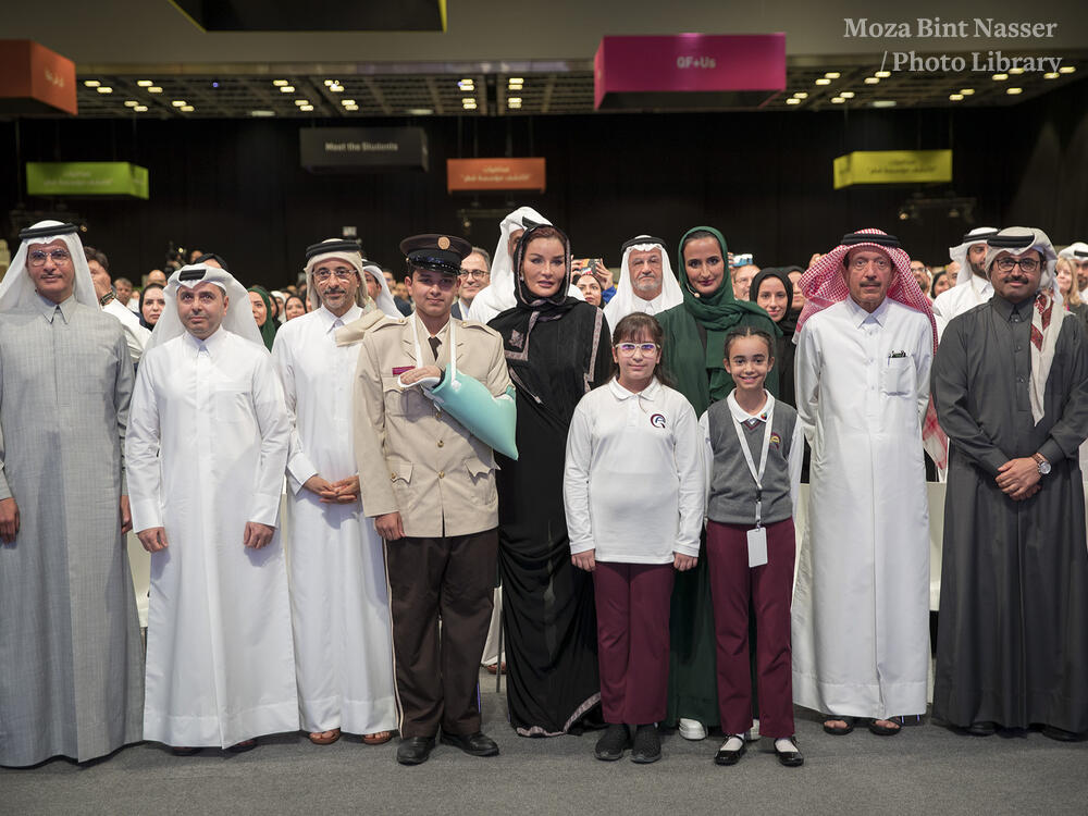Her Highness Sheikha Moza bint Nasser | HH Sheikha Moza participates in I AM QF to mark 25 years of achievements for Qatar Foundation