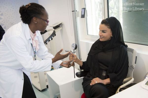 HH Sheikha Moza opens Qatar Biobank