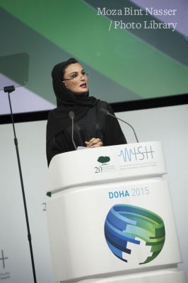 HH Sheikha Moza opens WISH 2015