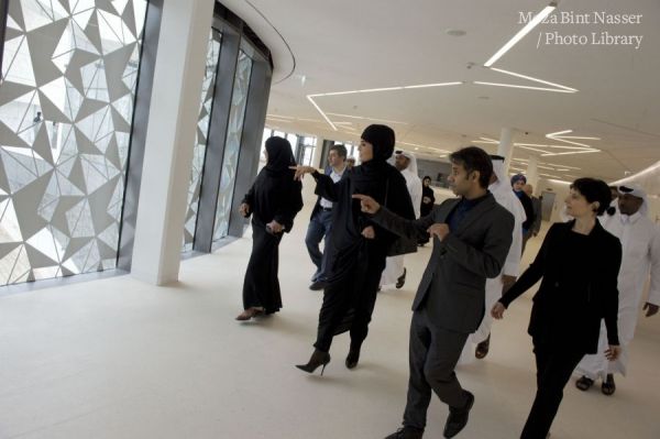 HH Sheikha Moza opens the Qatar Faculty of Islamic Studies building