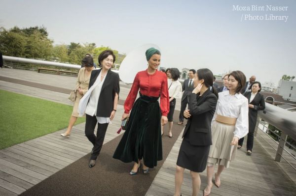 HH Sheikha Moza tours Leeum, Samsung Museum of Art