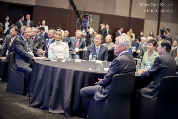 HH Sheikha Moza speaks at the 6th Asian Leadership Conference