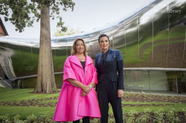 HH Sheikha Moza at opening of University of Oxford Middle East Centre