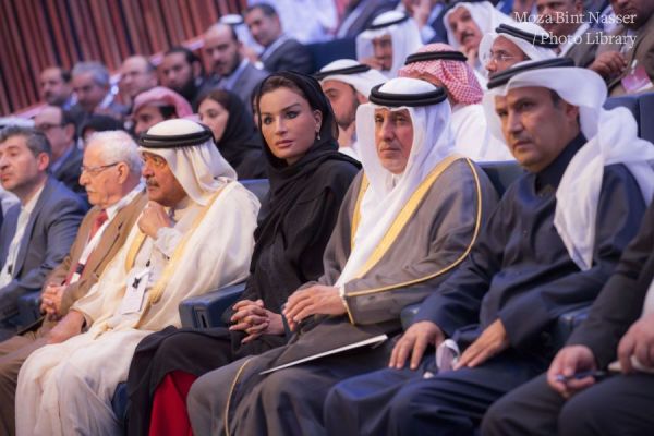 HH Sheikha Moza at Arabic Language Forum