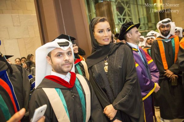 HH Sheikha Moza Witnesses Hamad bin Khalifa University (HBKU) Graduation 