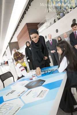 HH Sheikha Moza witnessed the celebration of the 5th anniversary of the health campaign Sahtak Awalan: Your Health First.