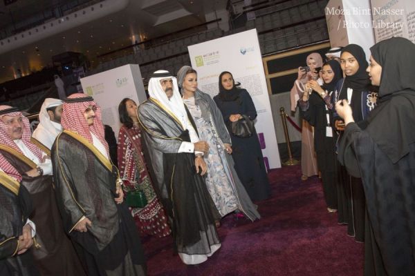 Their Highnesses the Father Amir and Sheikha Moza attended the 6th Annual Dinner of Reach Out to Asia organization ROTA