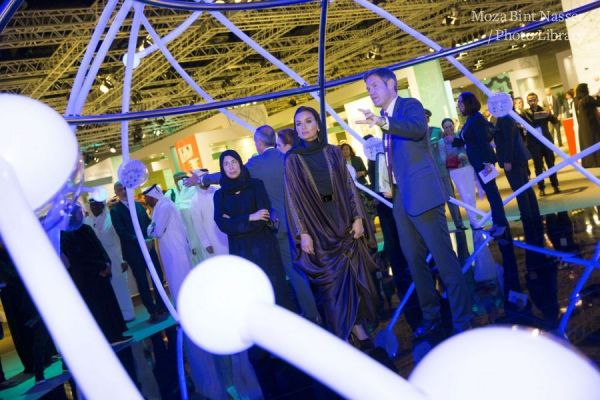 HH Sheikha Moza tours the WISH Exhibition