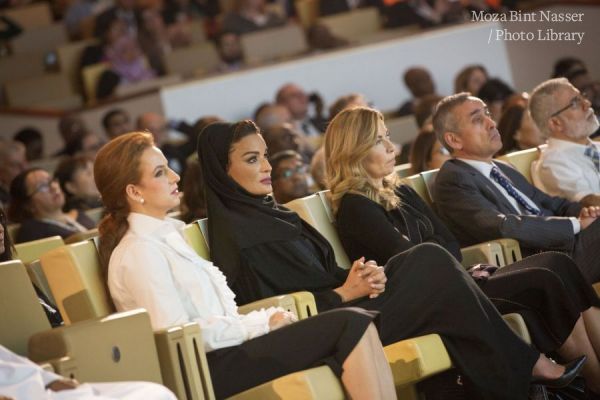 HH Sheikha Moza at WISH 2016 closing ceremony 