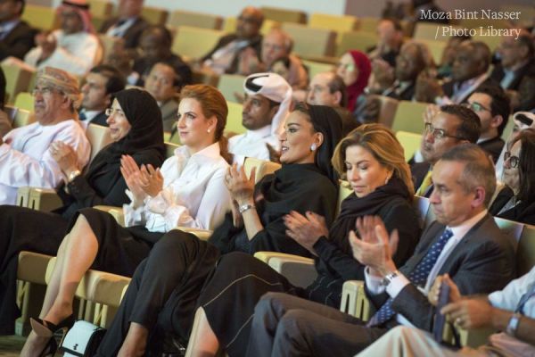 HH Sheikha Moza at WISH 2016 closing ceremony 