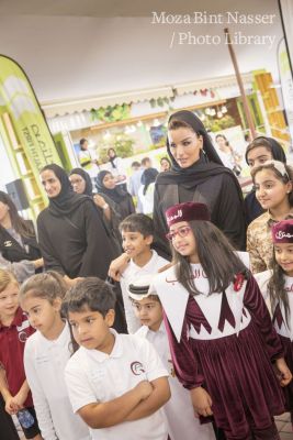 HH Sheikha Moza visits Darb AlSaai