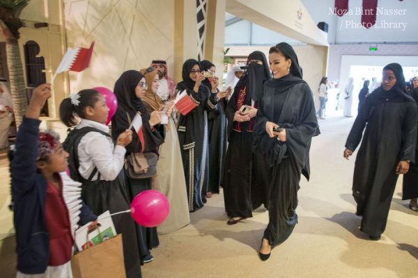 HH Sheikha Moza visits Darb AlSaai