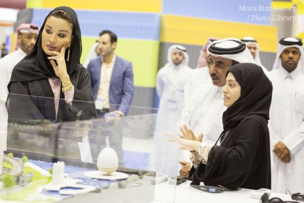صاحبة السمو والشيخة هند تزوران مؤتمر ومعرض قطر للاتصالات وتكنولوجيا المعلومات