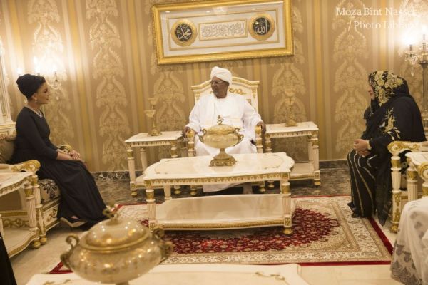 HH Sheikha Moza meets with President of Sudan