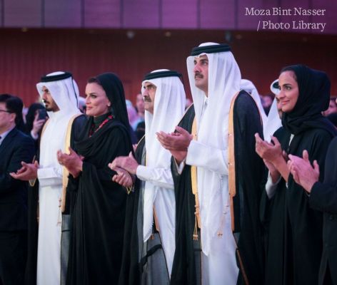 Their Highnesses Attend Qatar Foundation Convocation