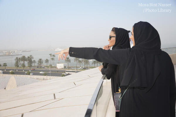 Her Highness visits Qatar National Museum