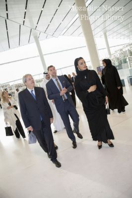 HH Sheikha Moza meets with Italian Prime Minister 