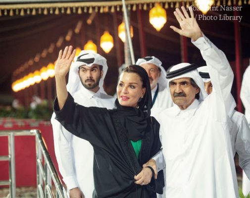 Their Highnesses attend AlShaqab Longines Global Champions Tour finale