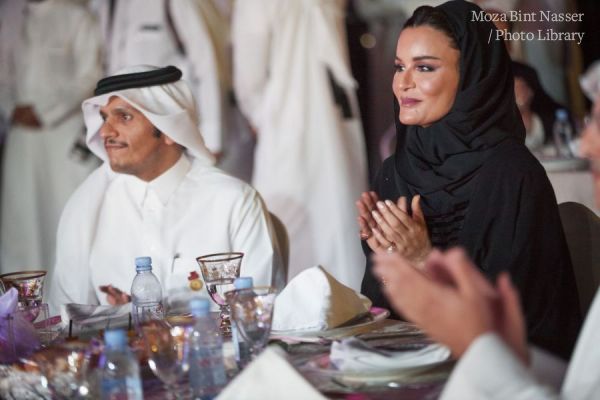 HH Sheikha Moza attending 9th Qatar University Alumni Reunion 