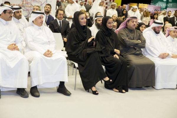 HH Sheikha Moza and HE the Prime Minister attend Qatar Foundation's "Thriving Together" event