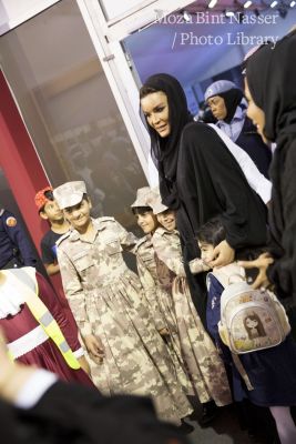 HH Sheikha Moza visits Darb Al Saai