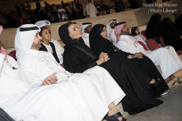 HH Sheikha Moza witnesses national day festivities at Katara