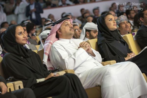 HH Sheikha Moza takes part in opening session of QF’s Annual Research Conference 2018