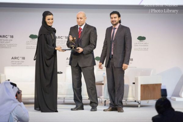 HH Sheikha Moza takes part in opening session of QF’s Annual Research Conference 2018