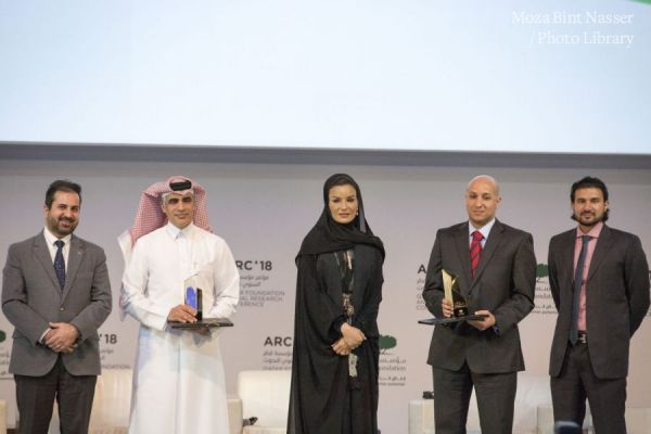 صاحبة السمو الشيخة موزا تشارك في الجلسة الافتتاحية لمؤتمر مؤسسة قطر السنوي للبحوث 2018