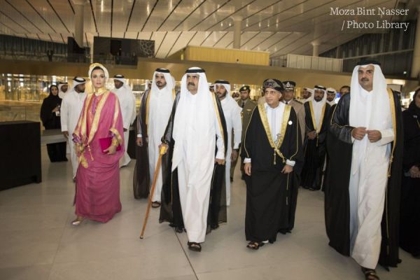 Their Highnesses inaugurate Qatar National Library