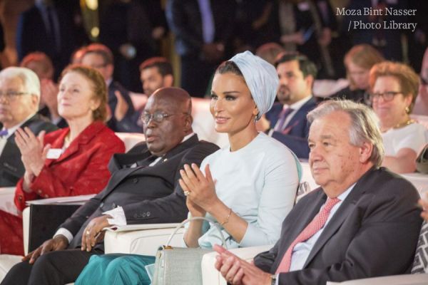 HH Sheikha Moza participates in Education Above All’s 10 million event in New York